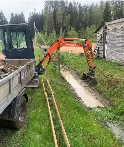 Дренаж участка