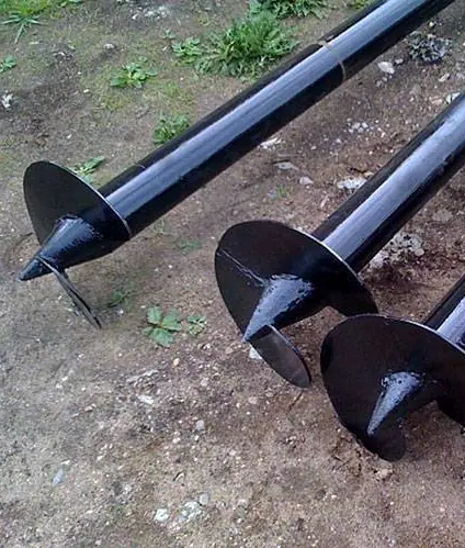Закручивание свай